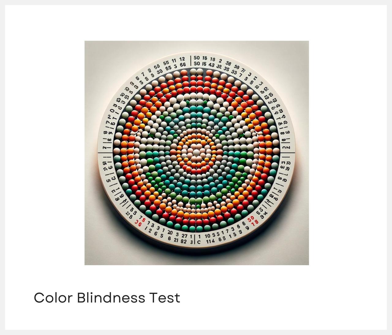 color blindness test services